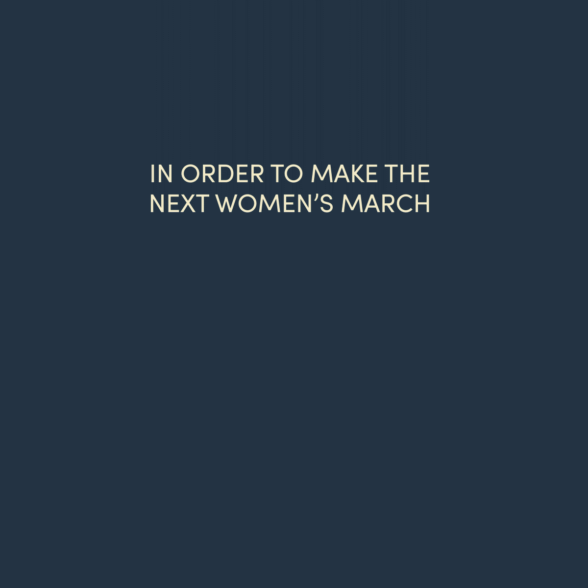 Animated gif of Women's March buses